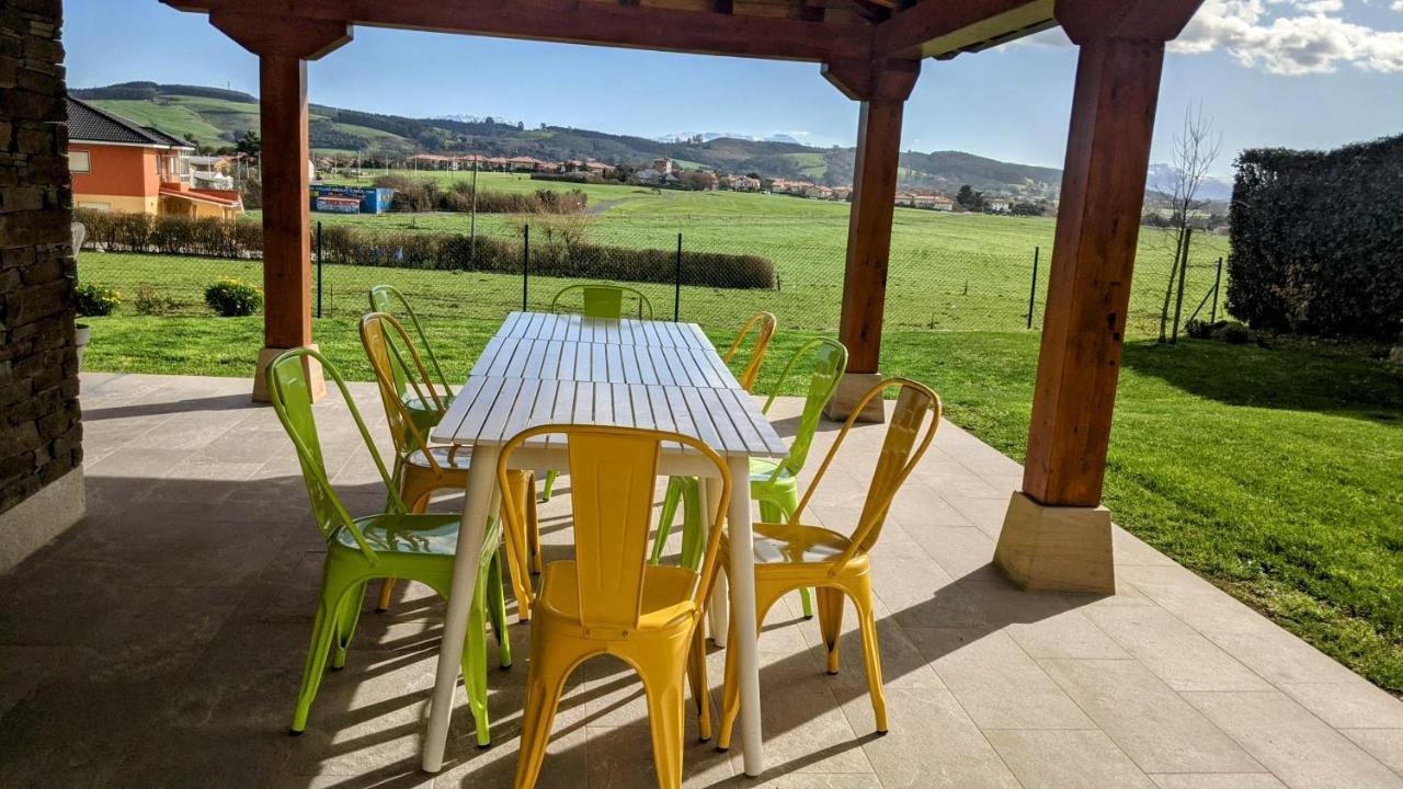 Chalet Galizano Junto A La Playa المظهر الخارجي الصورة