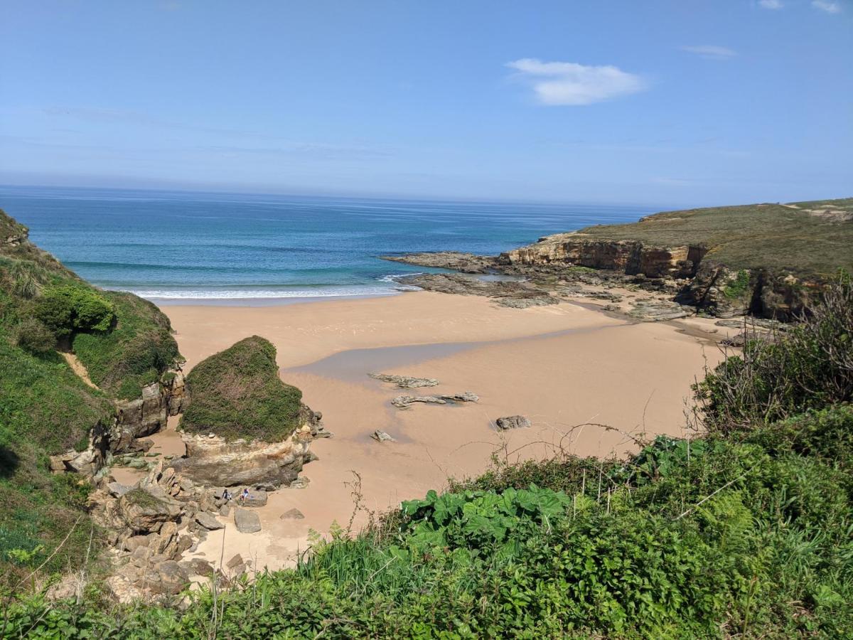 Chalet Galizano Junto A La Playa المظهر الخارجي الصورة